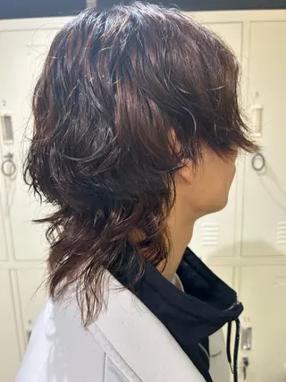パーマ メンズ 横浜カラー/ブリーチ 💭SAKI💫のヘアスタイル