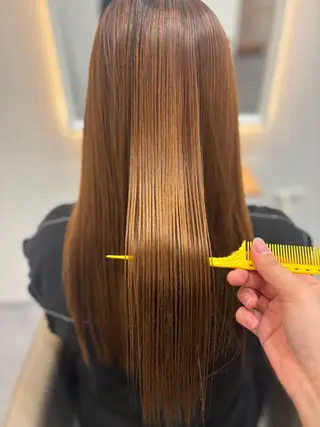 ロング Dia 佐野のヘアスタイル