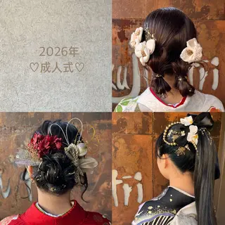 ヘアアレンジ 大人可愛い:: Rioのヘアスタイル