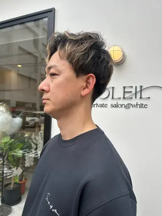 ショート メンズ 久木原 ゆりのヘアスタイル