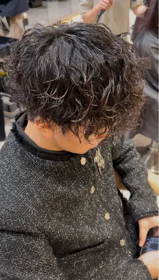 パーマ メンズ メンズ/縮毛矯正 ⚜️kyon⚜️のヘアスタイル
