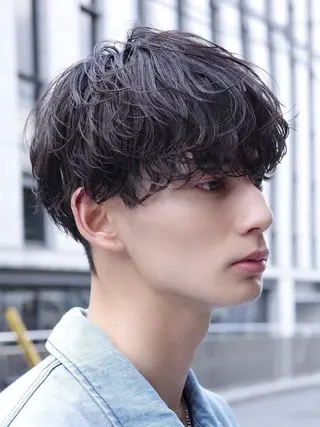 パーマ メンズ カットモデル募集中/ 新潟万代/あんゆのヘアスタイル