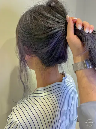 ミディアム カラー 山本 章人のヘアスタイル