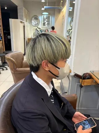メンズ 韓国ヘアー🇰🇷 MIWAのヘアスタイル
