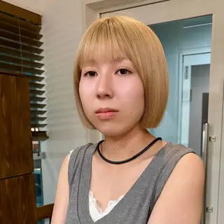 ミディアム カット強化中🤎 原亜希子のヘアスタイル
