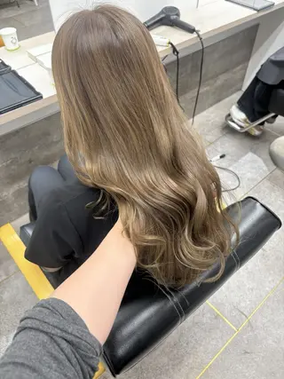 セミロング カラー GiseL 博多筑紫口店のヘアスタイル