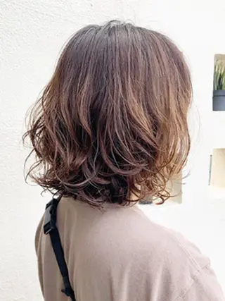 ミディアム HANA Hair Produceのヘアスタイル