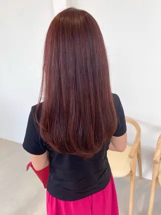 ロング カラー 川合 勇気のヘアスタイル
