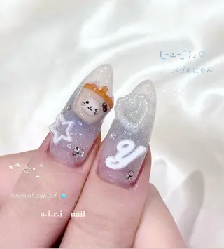 ネイル 𝗮𝗶𝗿𝗶 🌙のネイルデザイン