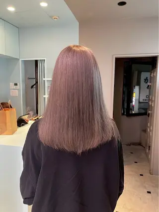 ロング カラー ヘアアレンジ 透明感艶カラー♠️ TAKUMIのヘアスタイル