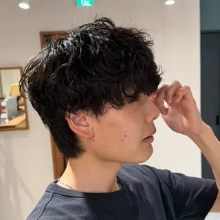 パーマ EIGHT 濱田響のヘアスタイル