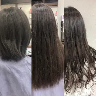 カラー ライブトレア YOSHIKIのヘアスタイル