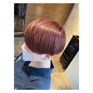 カラー 🩵盛れる顔周り/ 艶カラーemi🩵のヘアスタイル