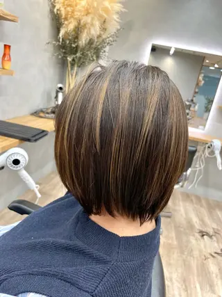 ショート カラー 我舞谷 将人のヘアスタイル