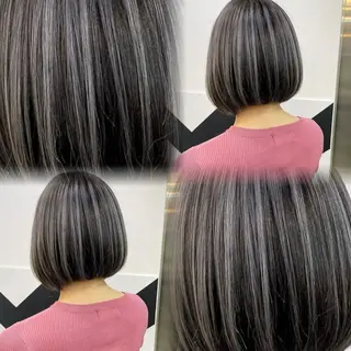 ショート カラー 髙橋 李里亜のヘアスタイル