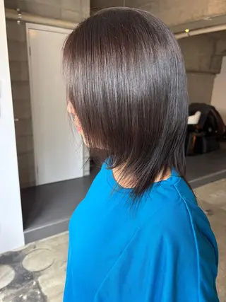 セミロング Tuco 佐良のヘアスタイル