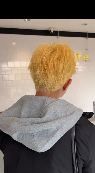 カラー ciate山口 TAKUMAのヘアスタイル