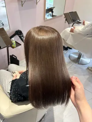 カラー ブリーチカラー/茨木 𝙨𝙖𝙠𝙞💚のヘアスタイル