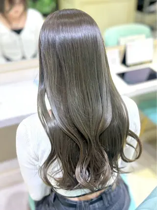 カラー 透明感ツヤカラー/ ゆうな💙のヘアスタイル