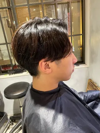 パーマ メンズ 縮毛矯正 髪質改善　工藤のヘアスタイル