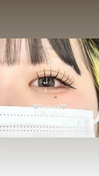 マツエク・マツパ li aile manaha♡のマツエク・マツパデザイン