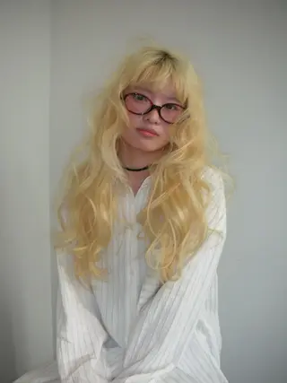 ロング カラー らん カラーモデル募集中のヘアスタイル