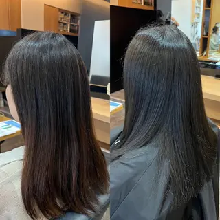 セミロング カラー 美容室 LA BEAU大塚店のヘアスタイル