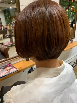 ショート ショート🌼パーマ 本間正子のヘアスタイル