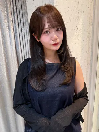 セミロング カラー mai / linoah˚✧のヘアスタイル