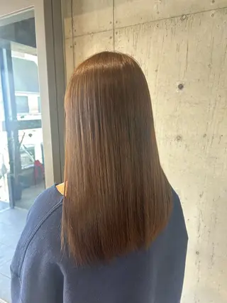 ロング カラー 🤡暖色ウルフ 🤡みさきのヘアスタイル