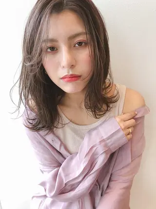 セミロング カラー アイブロウ 🍋黒瀬梨央の眉毛・アイブロウイメージ