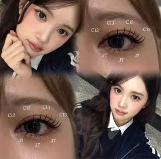 マツエク・マツパ ViSEO 栄 Honoka🎀のマツエク・マツパデザイン