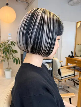 ショート カラー ショートボブ💫 垢抜けヘア✨西田拓馬のヘアスタイル