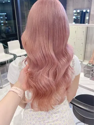 ロング カラー ヘアアレンジ メンズ ハイトーン特化💍 NØRN💍韓国のヘアスタイル