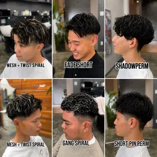 ショート 【メンズ特化】 野上晃生のヘアスタイル