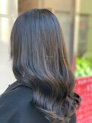 セミロング カラー 🫟Blanco🫟 Color&Careのヘアスタイル