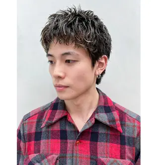 メンズ カラー ITbyALBUM 藤沢店のヘアスタイル