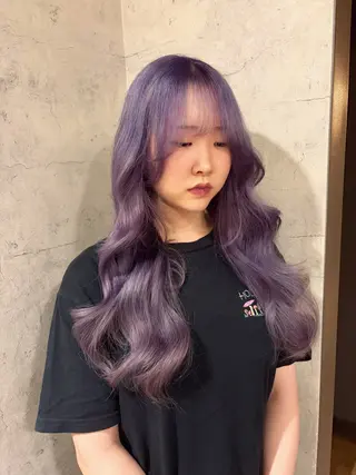 セミロング カラー パーソナルカラー 診断🍀マリンのヘアスタイル