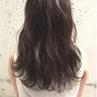 ロング カラー KAYO カラー得意です^^のヘアスタイル