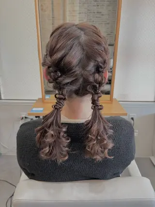 ロング rinrin 天文館のヘアスタイル