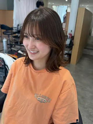 ミディアム MIYUU ♡r'eblanc♡のヘアスタイル