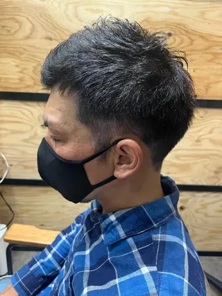 ショート カラー パーマ ヘアアレンジ メンズ キッズ ネイル マツエク・マツパ アイブロウ 久木原 ゆりのヘアスタイル