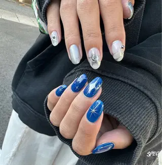 ミディアム 🦋Nail Amo🦋のネイルデザイン