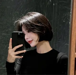 ショート 海野翔吾🇨🇳 ワンホンレイヤーのヘアスタイル