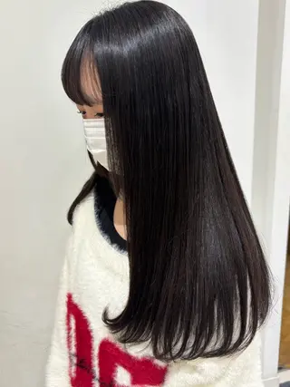 ロング は る か カット￥0のヘアスタイル