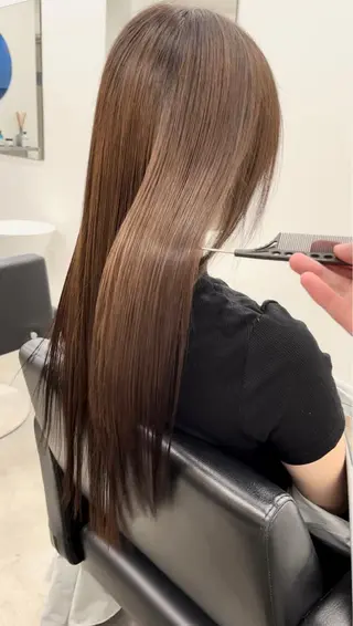 ロング カラー KEPKA ヤマグチ 天神 今泉のヘアスタイル