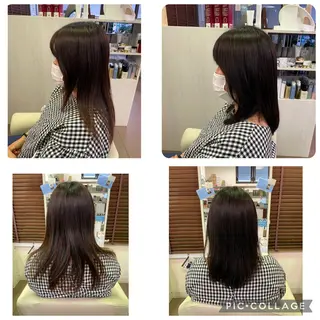 ミディアム jouir_ yukiのヘアスタイル