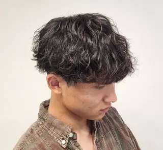 ショート パーマ メンズ 【イケメン風パーマ】 SHOFYのヘアスタイル