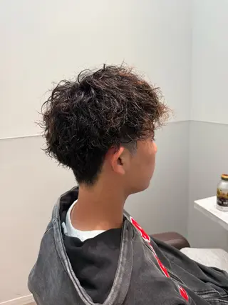パーマ メンズ メンズ特化 TSUIのヘアスタイル