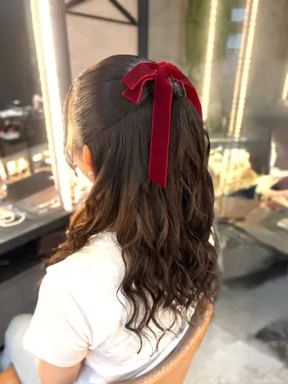 セミロング ヘアアレンジ ヘアメイク スーのその他イメージ